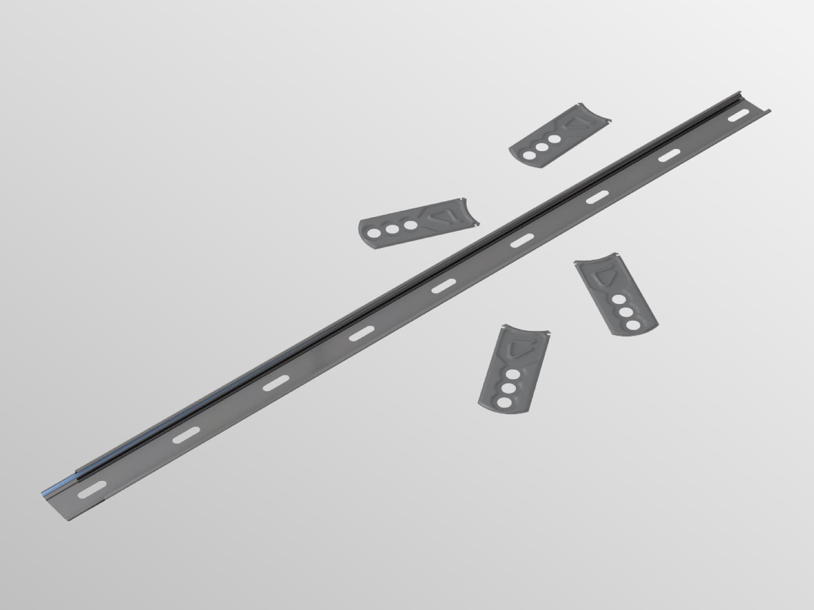 Universal Stainless Steel Wall Starter System